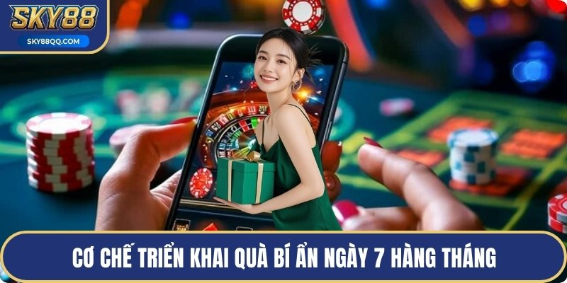 Cơ chế triển khai quà bí ẩn ngày 7 hàng tháng