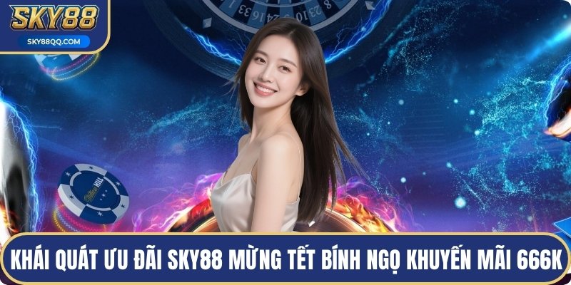 Khái quát ưu đãi SKY88 mừng tết bính ngọ khuyến mãi 666k