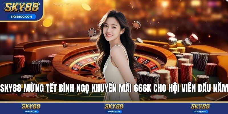 SKY88 mừng tết bính ngọ khuyến mãi 666k