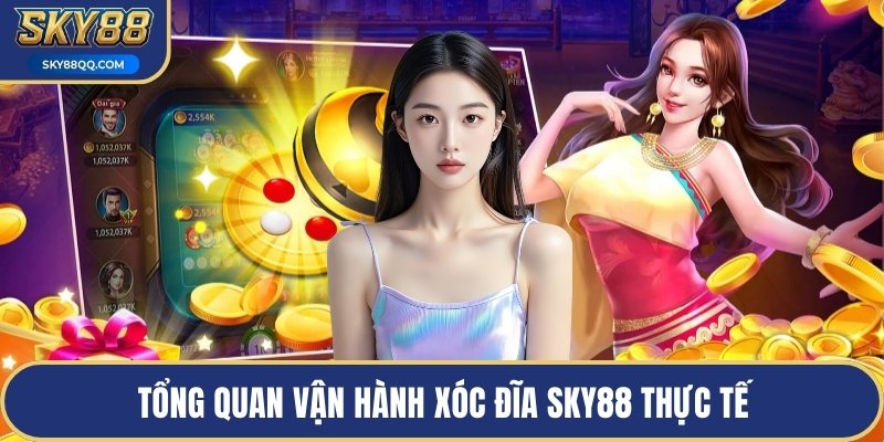 Tổng quan vận hành xóc đĩa SKY88 thực tế